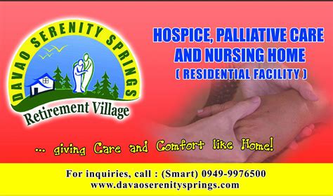 home for the aged in davao city|Davao Serenity Springs Retirement Village .